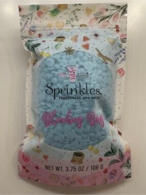 Pink Zebra Sprinkles Blending Bag - Light Blue